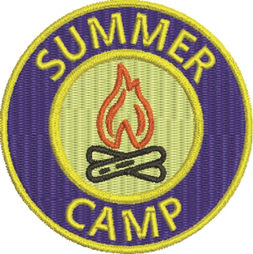 Summer Camp 4 Machine Embroidery Design