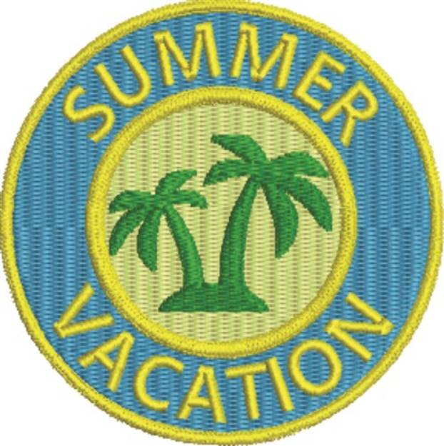 Picture of Summer Vacation 1 Machine Embroidery Design