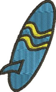 Picture of Surfboard 1 Machine Embroidery Design