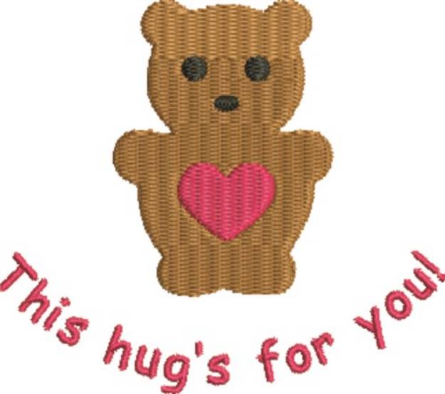 Picture of Teddy Bear 3B Machine Embroidery Design