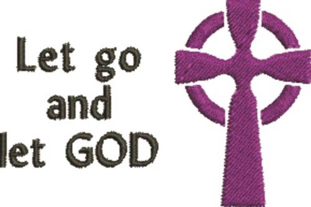 Picture of Let God Machine Embroidery Design