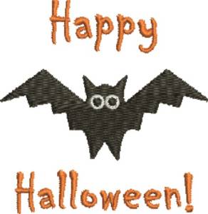 Picture of Happy Halloween Bat
