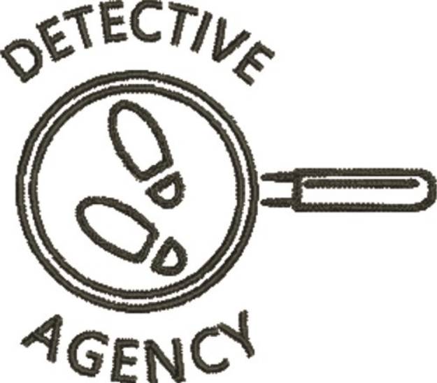 Picture of Detective Agency Machine Embroidery Design