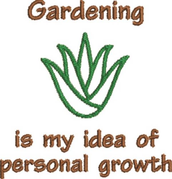 Picture of Personal Growth Machine Embroidery Design