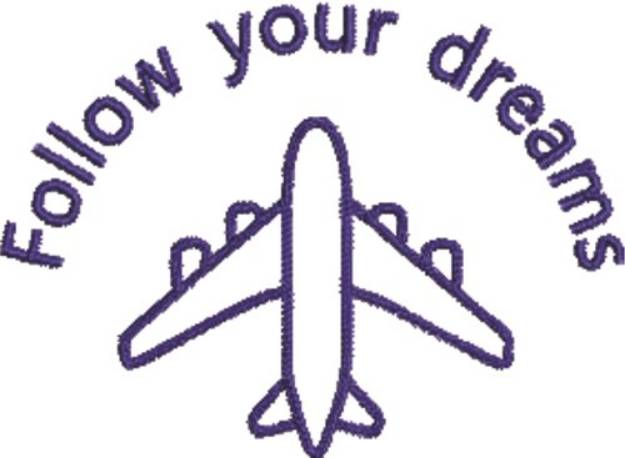 Picture of Follow Your Dreams Machine Embroidery Design