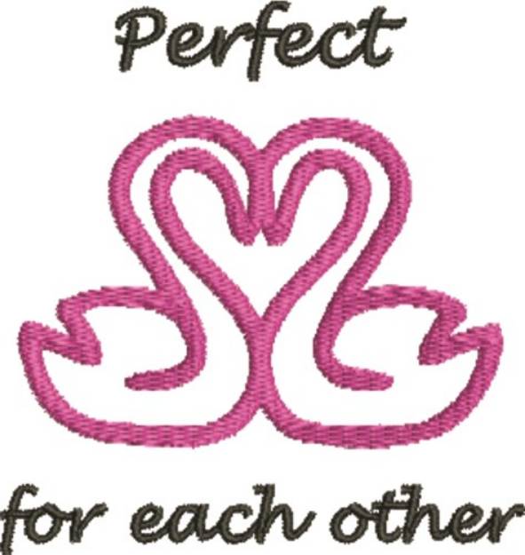 Picture of For Each Other Machine Embroidery Design