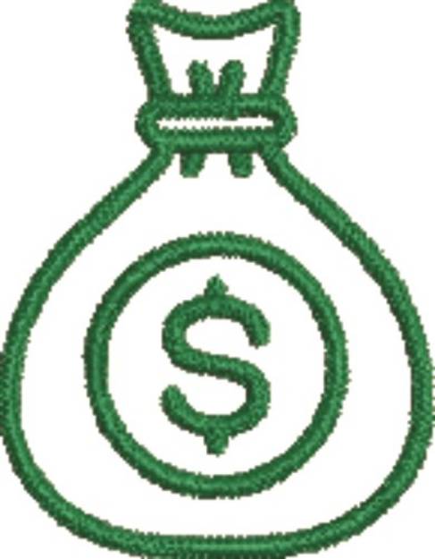 Picture of Small Money Bag Machine Embroidery Design