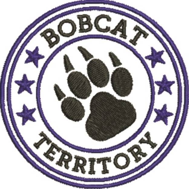 Picture of Bobcat Seal Machine Embroidery Design