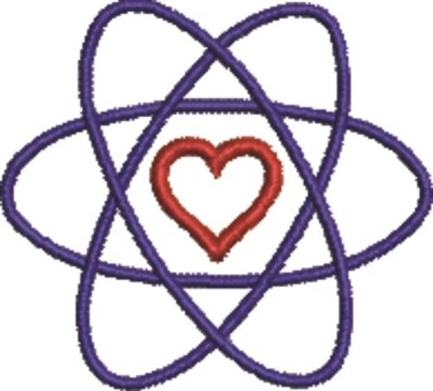 Picture of Love Science Machine Embroidery Design