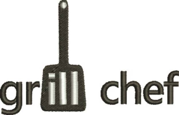 Picture of Grill Chef Machine Embroidery Design