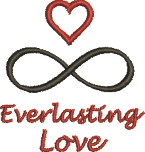 Everlasting Love Machine Embroidery Design