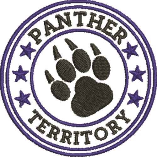Panther Seal Machine Embroidery Design