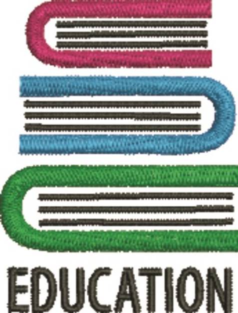 Picture of Books & Education Machine Embroidery Design