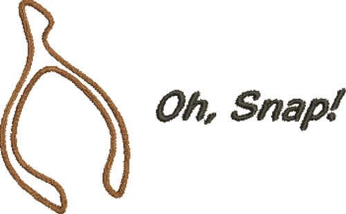 Oh, Snap! Machine Embroidery Design