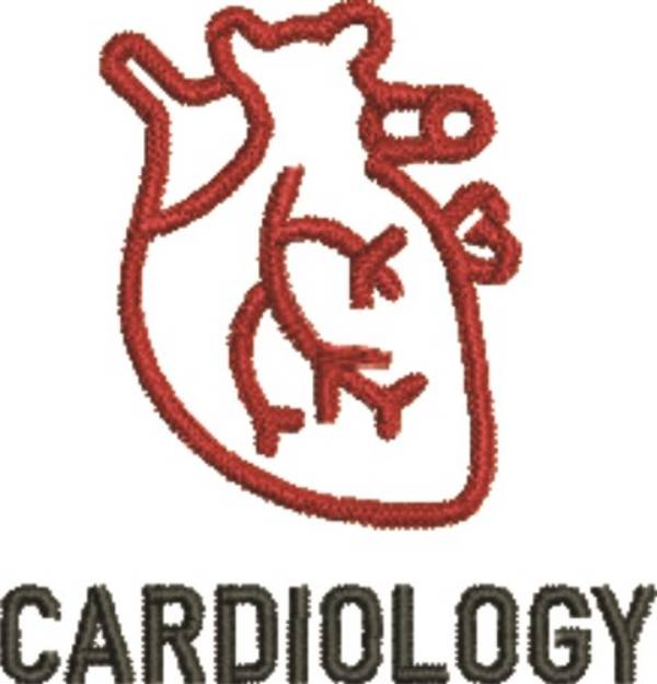 Picture of Cardiology Machine Embroidery Design