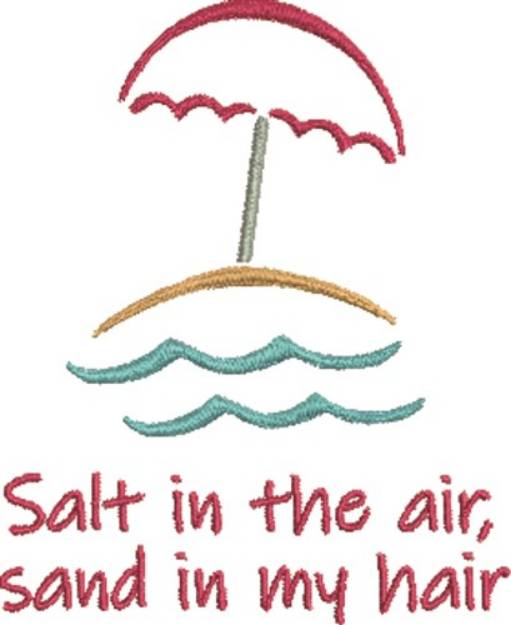 Picture of Salt In Air Machine Embroidery Design