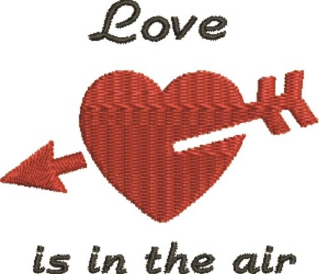 Picture of Love In The Air Machine Embroidery Design