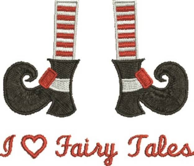 Picture of Love Fairy Tales Machine Embroidery Design