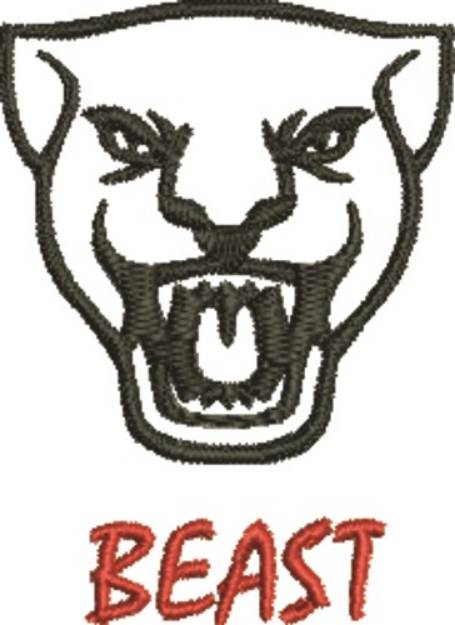 Picture of Beast Machine Embroidery Design