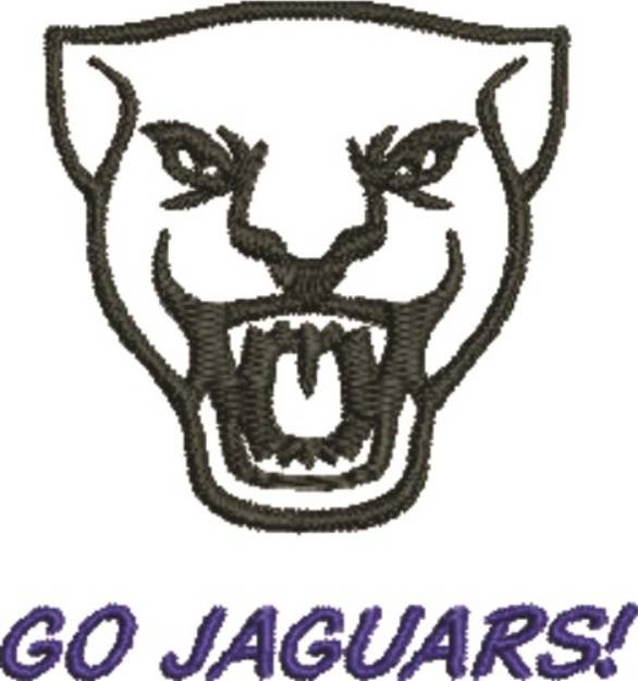 Picture of Go Jaguars Machine Embroidery Design
