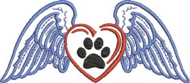 Picture of Pet Angel Machine Embroidery Design