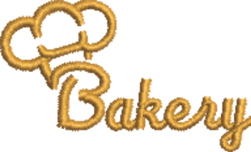 Bakery Machine Embroidery Design