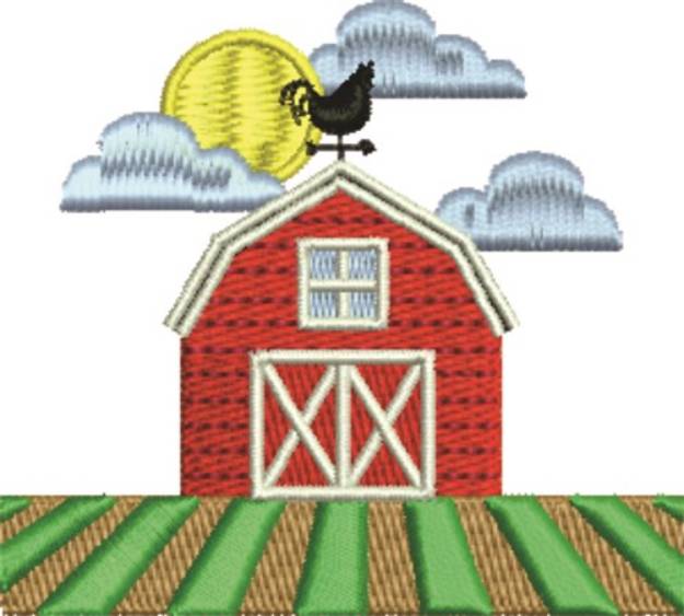 Picture of Farm Barn Machine Embroidery Design