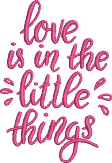 Picture of Little Things Machine Embroidery Design