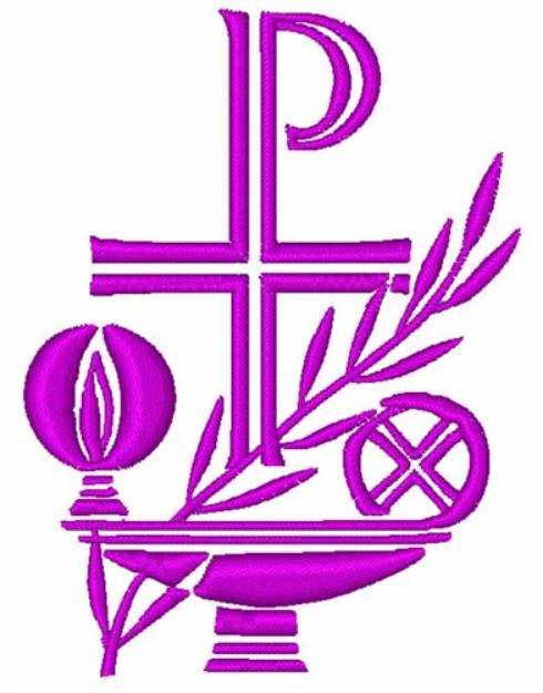 Picture of Religious Symbols Machine Embroidery Design