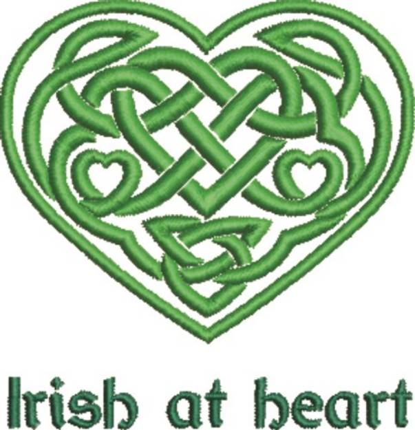 Picture of Irish At Heart Machine Embroidery Design