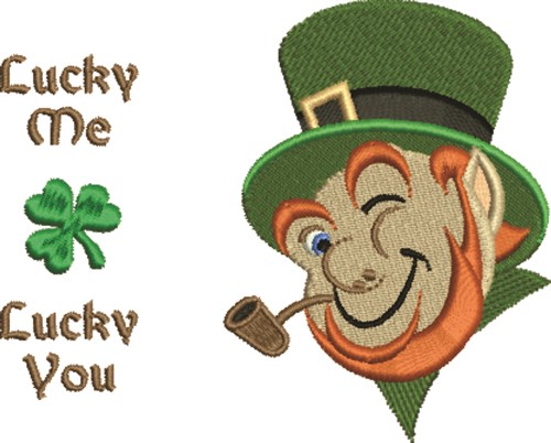 Lucky Me, Lucky You Machine Embroidery Design