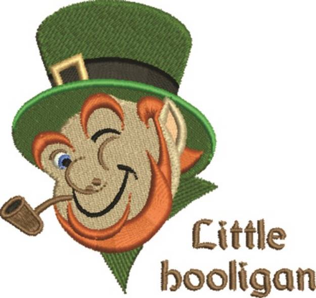 Picture of Little Irish Hooligan Machine Embroidery Design