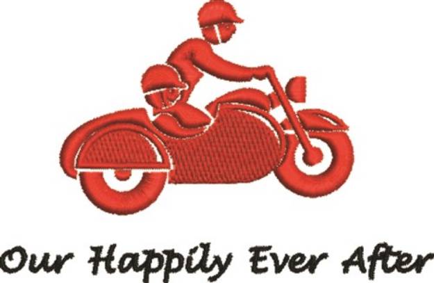 Picture of Our Happily Ever After Machine Embroidery Design