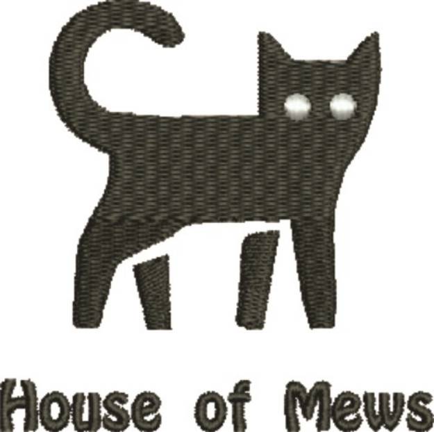 Picture of House Of Mews Machine Embroidery Design