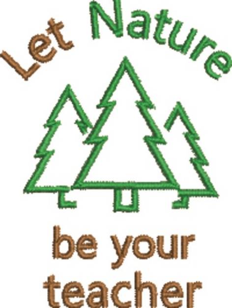 Picture of Let Nature Teach Machine Embroidery Design
