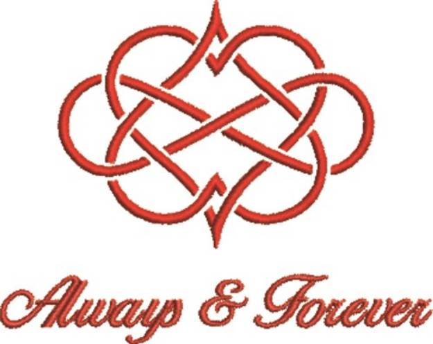 Picture of Always and Forever Machine Embroidery Design
