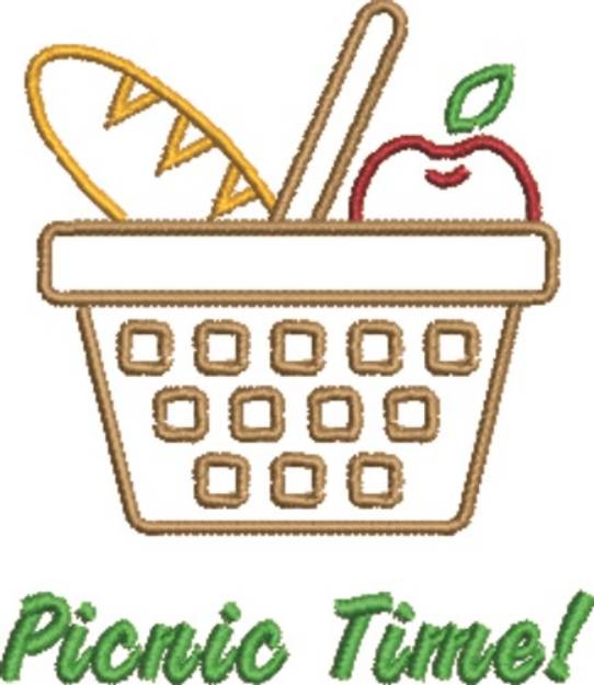 Picture of Picnic Time! Machine Embroidery Design
