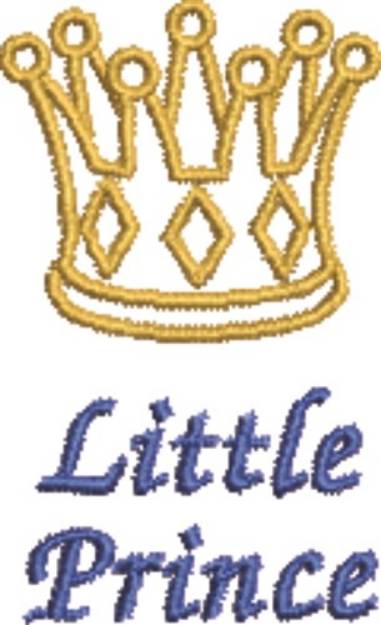 Picture of Little Prince Machine Embroidery Design