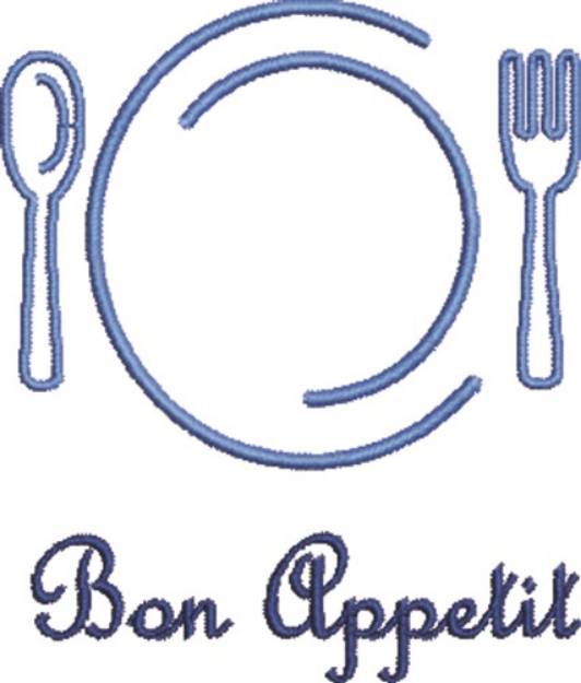 Picture of Bon Appetit Machine Embroidery Design