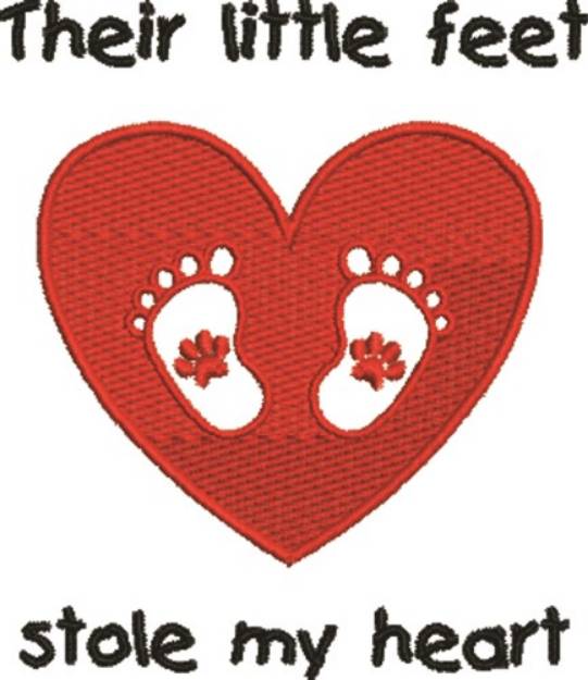 Picture of Little Fee Machine Embroidery Design