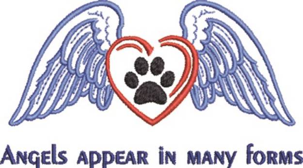 Picture of Pet Angel Machine Embroidery Design