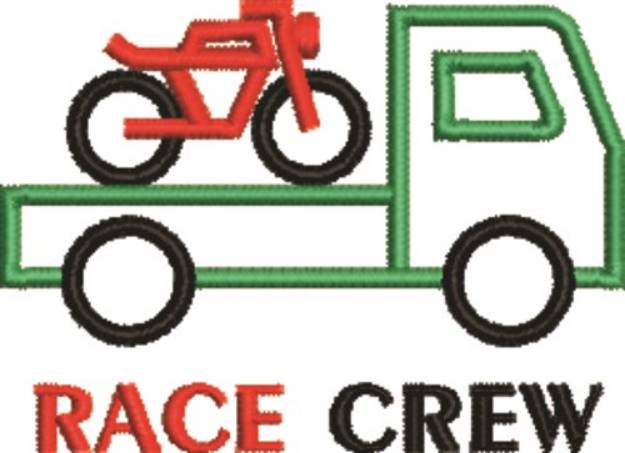 Picture of Race Crew Machine Embroidery Design