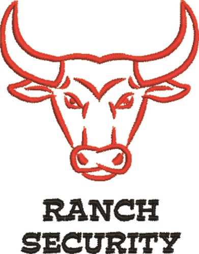 Ranch Security Machine Embroidery Design
