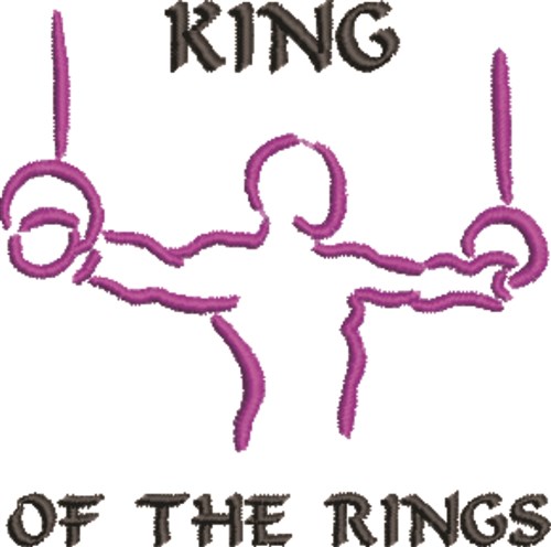 King Of Rings Machine Embroidery Design