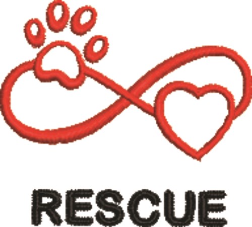 Pet Rescue Machine Embroidery Design