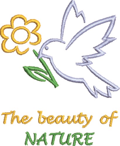 The Beauty Of Nature Machine Embroidery Design