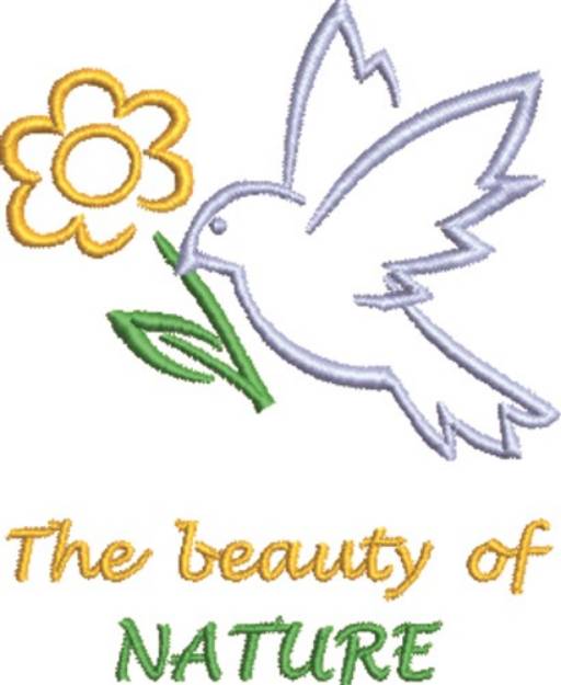 Picture of The Beauty Of Nature Machine Embroidery Design