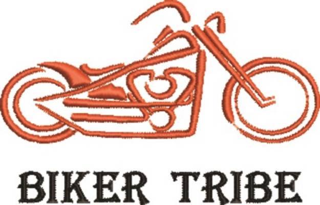 Picture of Biker Tribe Machine Embroidery Design