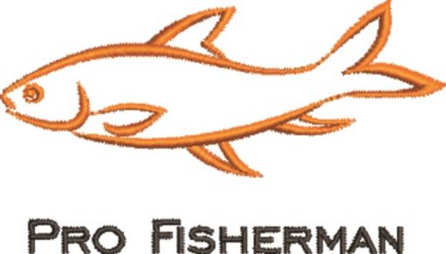 Picture of Pro Fisherman Machine Embroidery Design