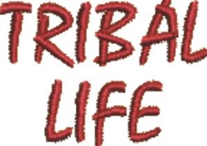 Picture of Tribal Life Machine Embroidery Design